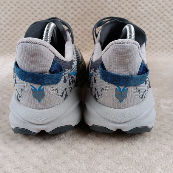 Hoka Speedgoat 6 GTX Men’s Size 8.5D Blue Gray Running Shoe 1155150-SSTT - Picture 5 of 13